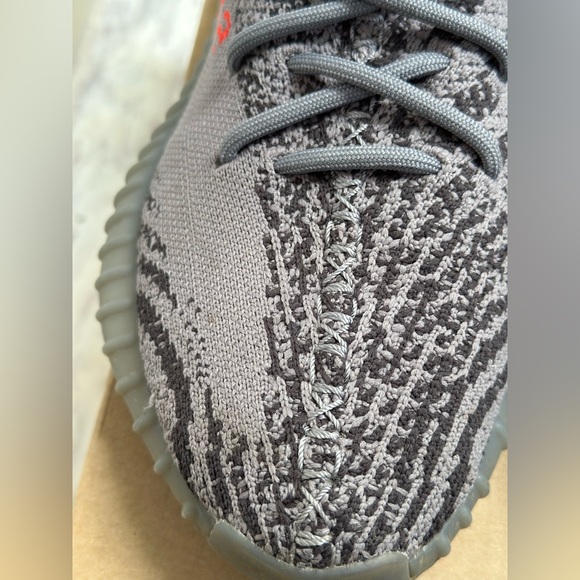 Authentic YEEZY Boost 350 V2 grey borang dgsorg AH2203 men US 6 female - Picture 9 of 15